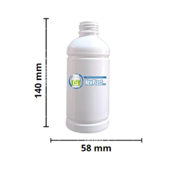 ENVASE CILÍNDRICO X 250 PVC