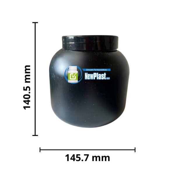 Frasco Proteína 800 PEAD