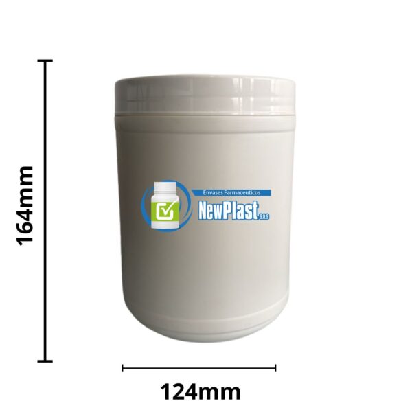 Frasco Proteína 900cc PEAD