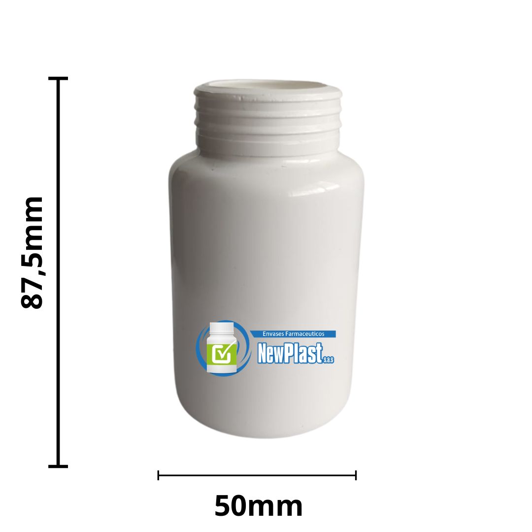 PASTILLERO 110cc PVC CUELLO AMERICANO